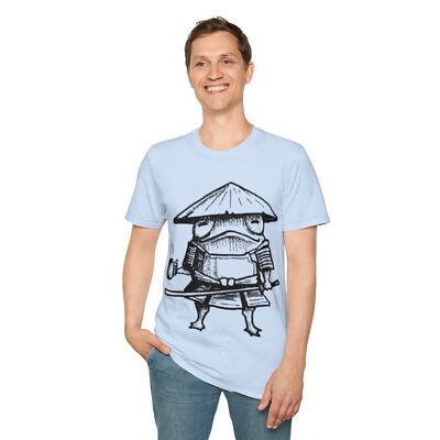 Warrior frog on a break high quality Unisex Softstyle T-Shirt