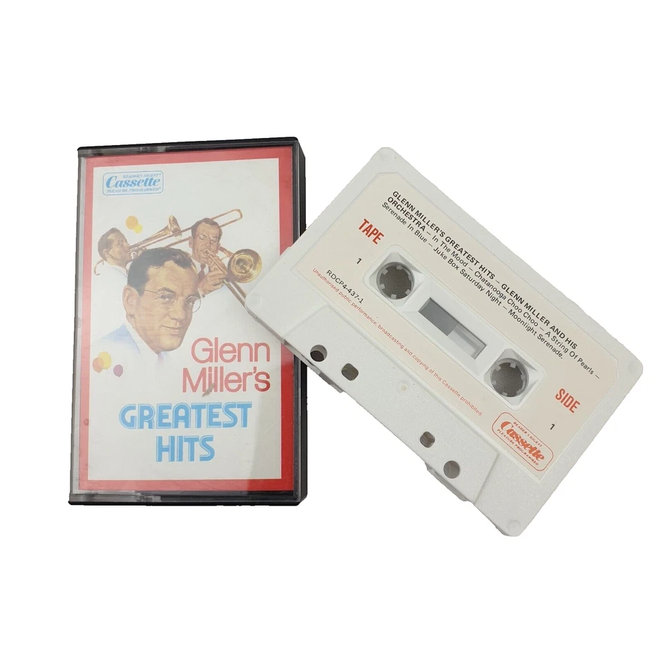 Glenn Miller - Glenn Miller's Greatest Hits Cassette Tape, Big Band, Jazz, VGC - Image 3 of 3