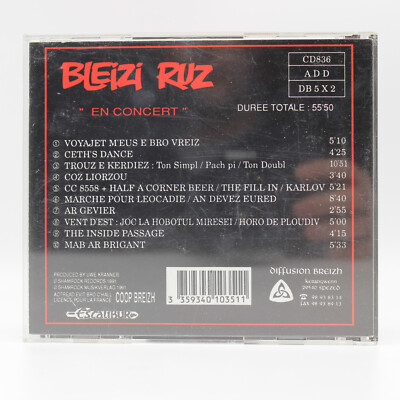 Musik CD | Bleizi - Ruz | Disc poliert