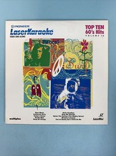 1992 Pioneer Laser Karaoke Top Ten 60's Hits Vol 14 Laserdisc