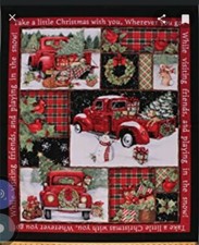 Christmas panels for quilting