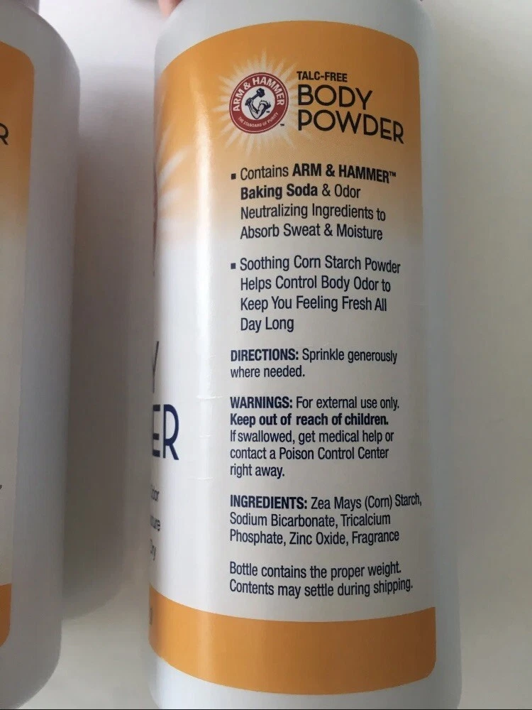 Arm & Hammer Talc-Free Body Powder, 5 oz. 