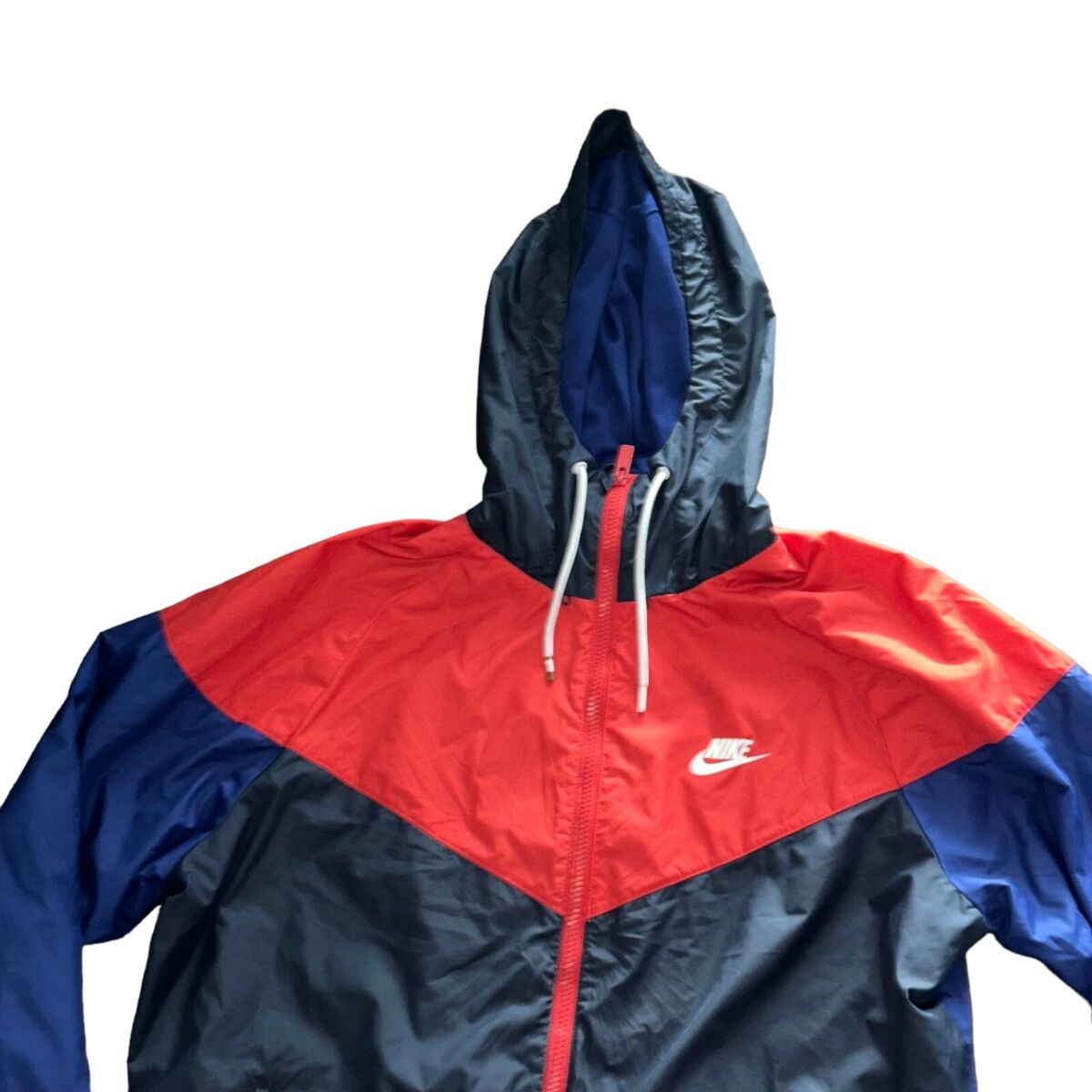 Super Rare Nike Windrunner Jacket Windbreaker Nylon Red Super Rare Nike Windrunner Jacket Windbreaker Nylon Red