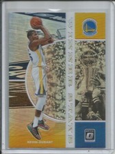 KEVIN DURANT 2019-20 PANINI CONTENDERS OPTIC WINNER STAYS SILVER HOLO PRIZM