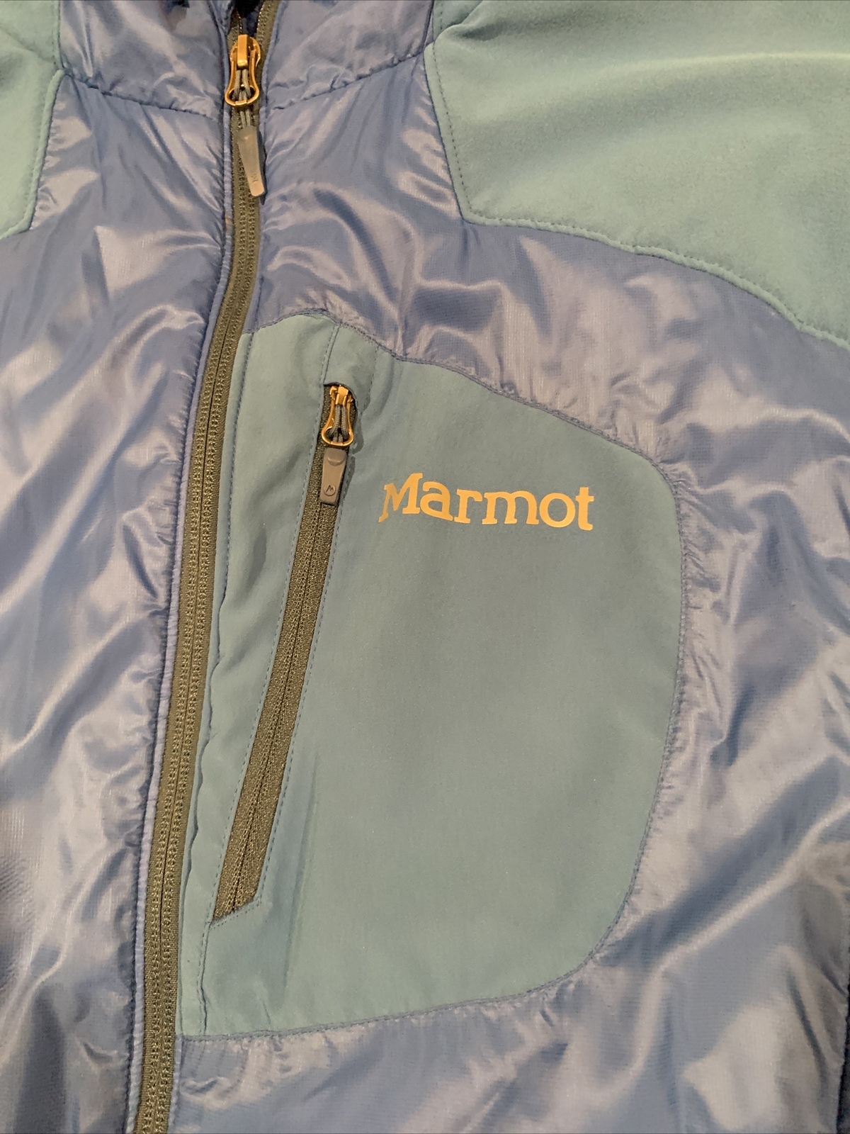 Marmot Primaloft Alpha Softshell Jacket Blue Men'… - image 3