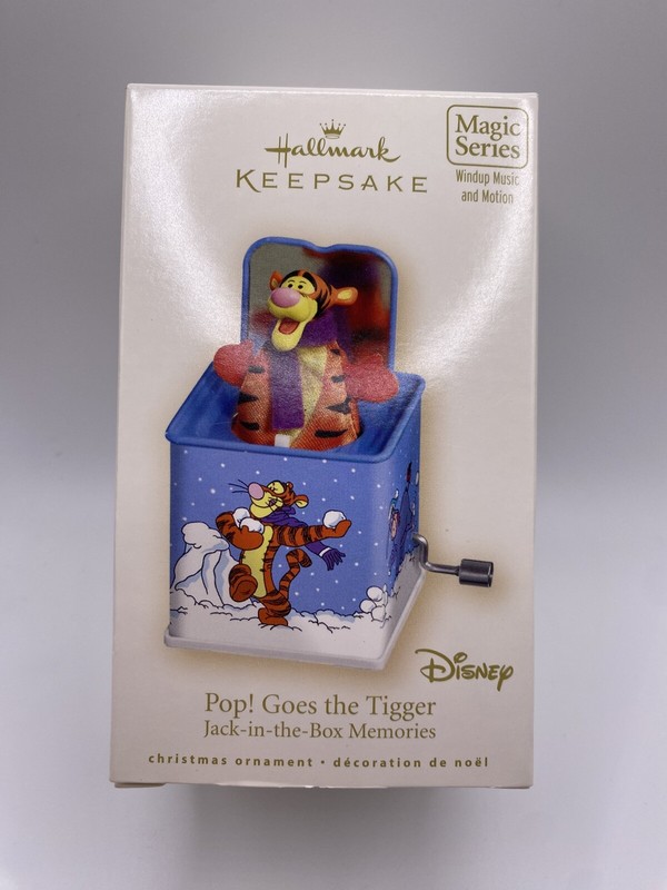 HALLMARK KEEPSAKE JACK IN THE BOX POP GOES THE TIGGER 2007 