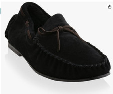 NEW Tom Ford Men's Som Ner Anthony J0873T Slip-On Black Loafer, Sz. 10.5