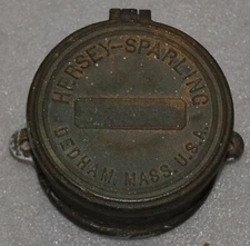 Hersey-Sparling Co Dedham  Mass USA Brass Water Flow Meter 