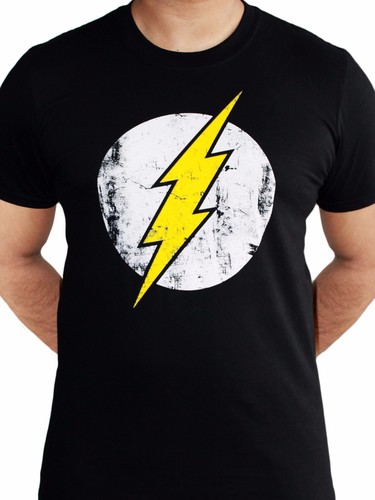 flash t shirt black