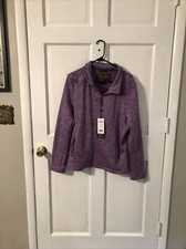 Trail Crest Purple Mid Weight Jacket Size X-large Nwt