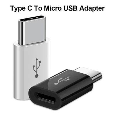 AUKTIONPOWER ✅2x USB 3.1 Type-C Male to Micro USB Female Konverter Converter USB-C Adapter✅