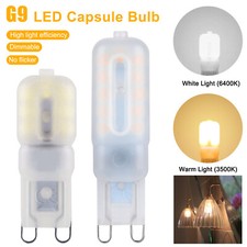 G9 LED 3W 5W Dimmable Warm/Cool Capsule Bulb Replace Halogen Light Lamp 220-240V