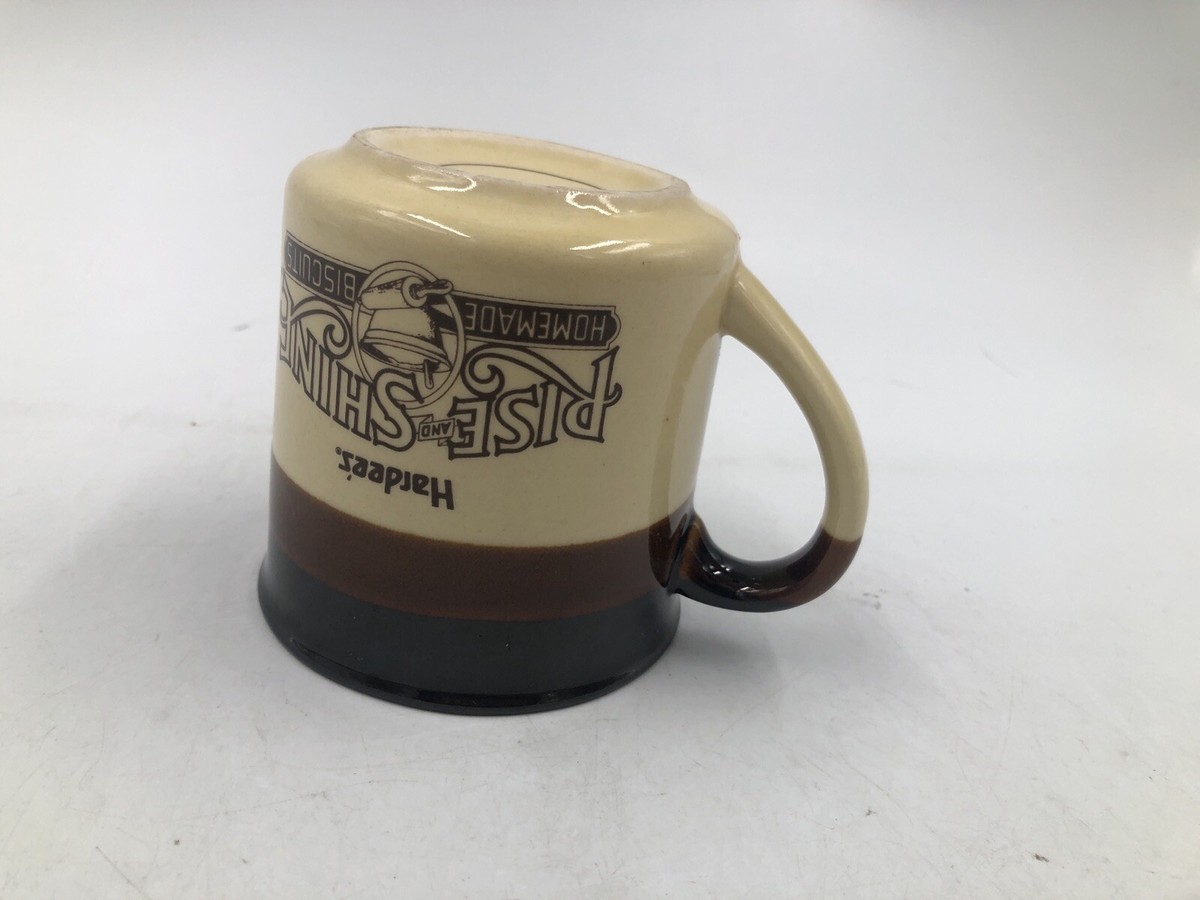 Hardee's Vintage Coffee Cup Mug 1989 Rise & Shine Homemade Biscuits | eBay