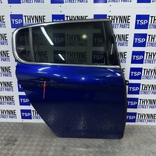 2018 PEUGEOT 308 GT LINE 5dr GENUINE O/S DRIVERS REAR DOOR COMPLETE IN BLUE EEG