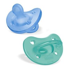 2pc Pack PHYSIOFORMA Soft Rubber 6-16m Silicone Green and Blue Bean
