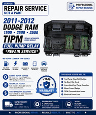 2011-2012 Dodge Ram 1500 2500 3500 Tipm Fuel Pump Relay Repair Service 2011-2012 Dodge Ram 1500 2500 3500 Tipm Fuel Pump Relay Repair Service