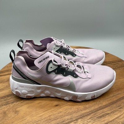 Nike Renew Element 55 Shoes Girls Size 7 Y Purple Running Comfort Walking Gym