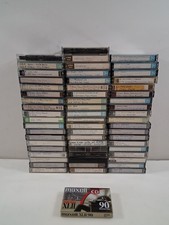 LOT 59 CHROME CASSETTES Maxell XL UD UD-S Sony TDK SA90 1 Sealed High Bias CrO2