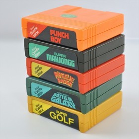 Lot of 5 Cartridge Only Super Cassette Vision Japan Game 2356 cvc