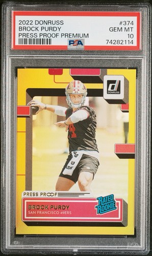 2022 Brock Purdy [Press Proof Premium] #374