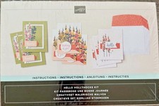 Stampin Up - Hellow Hollyhocks Kit - New - RETIRED Complete