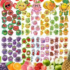 Kalysky 360 Scratch and Sniff Stickers for Kids,24 Sheets Scented Sticker  1...