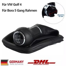 Schaltsack + Schaltknauf + Rahmen passend für VW Golf 4 IV VW Bora (12mm)