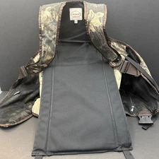 Turkey Hunting Vest w/ Seat Crooked Horn Outfitters Mossy Oak Break Up Size XL