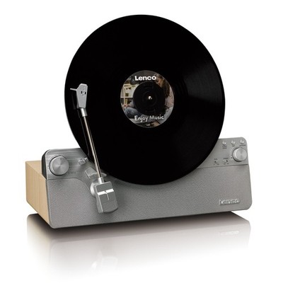 Lenco LSA-071SI - Vollautomatischer vertikaler Plattenspieler mit eingebauten La