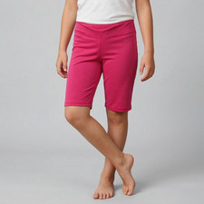 Triple Flip Boutique Girl's Pink Oola Bermuda Leggings for Dance Yoga size 10-12
