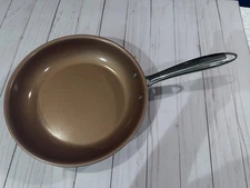 Gotham Steel Pro  7-10" Copper Frying Pan with Stainless Steel Handle