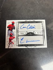 Elly De La Cruz Cam Collier 2022 Leaf Trinity #DA-4 43/49