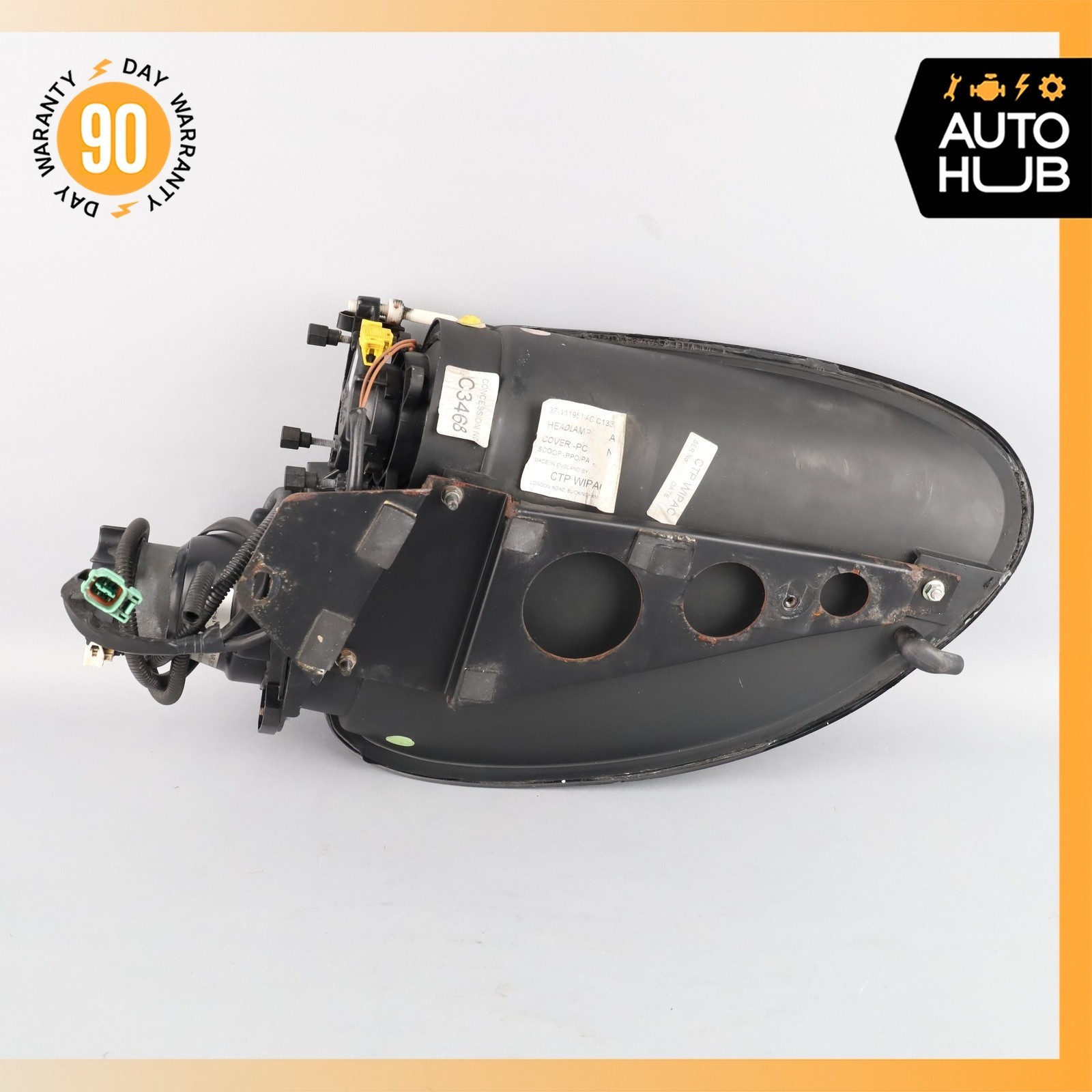 00-04 Aston Martin DB7 Vantage Left Headlight Lamp 37111951AC OEM 38k