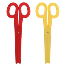 2 Pcs Giant Ribbon Cutting Scissors Halloween Cosplay Accessories