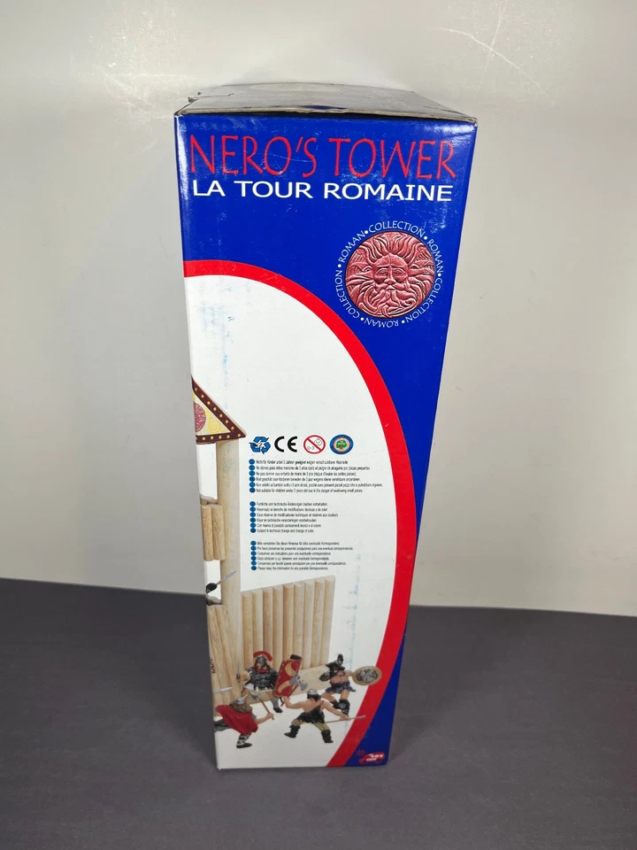 Juego de madera Papo NERO'S TOWER edificio romano Le Toy Van TV239 Foto 2 de 4