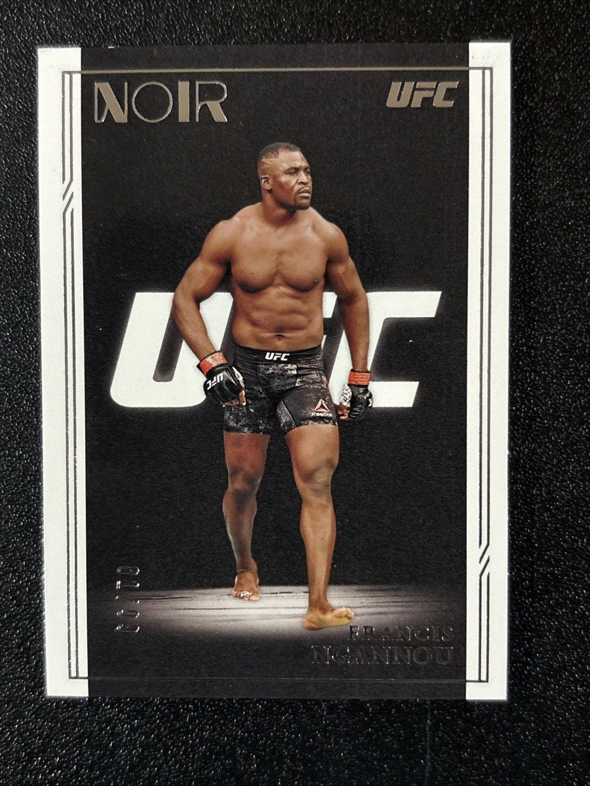 2021 Panini Chronicles UFC - Noir Francis Ngannou #308 /99