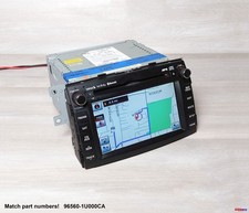 2011-2013 Kia Sorento Infinity Navigation Sat Bluetooth Radio 96560-1u000ca Oem 2011-2013 Kia Sorento Infinity Navigation Sat Bluetooth Radio 96560-1u000ca Oem