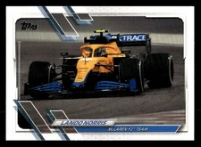 2021 Topps Formula 1 #101 Lando Norris Card McLaren F1