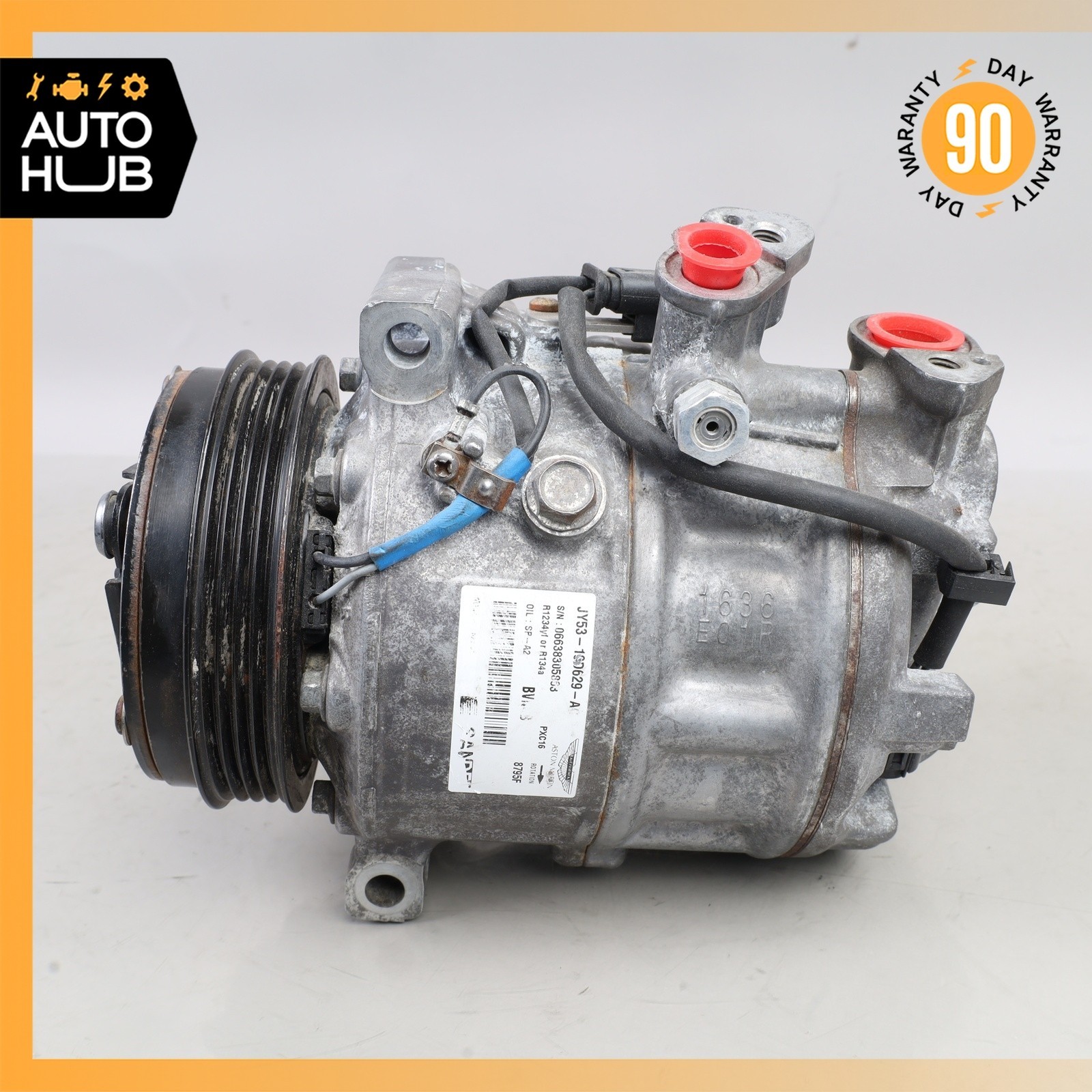 Aston Martin DB11 2017-2024 Compressor with bracket P/N JY5319D629AC