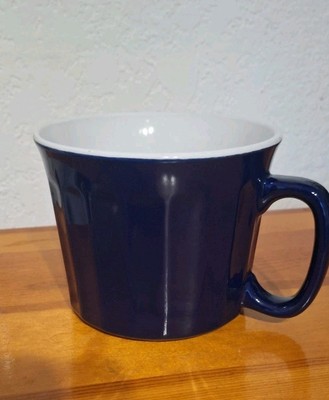 Royal Norfolk Large Blue & White Coffee Mug Heavy-Sturdy 