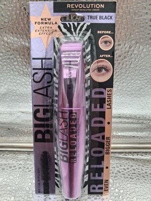 Revolution Big Lash Reloaded Mascara Volumizing True Black 0.28 oz