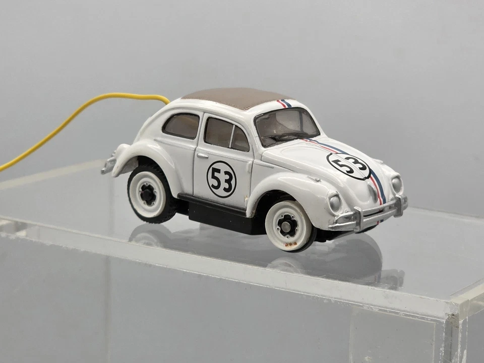 Vintage Radio Shack Zip Zaps "Herbie Fully Loaded" VW Beetle CAR ONLY FOR PARTS - Image 3 of 4