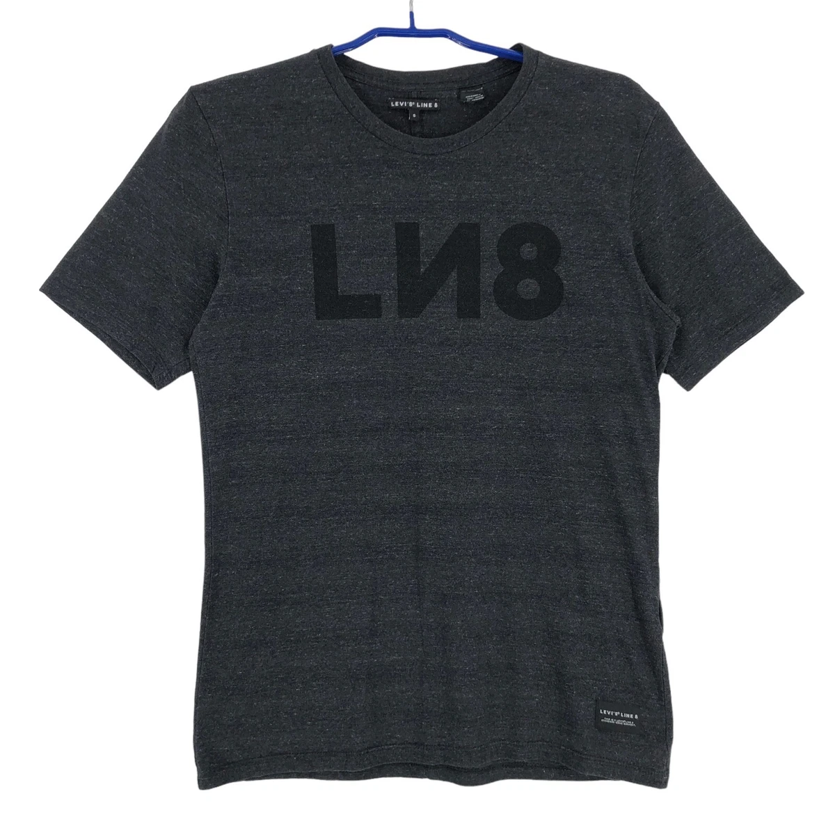 T-shirt Levi's Homme Taille L - Gris Uni - Coton - état Parfait