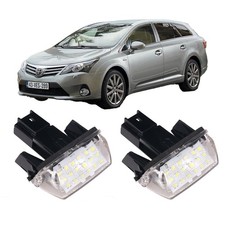 LED Kennzeichenbeleuchtung Licht E-Zulassung für Toyota Avensis Kombi T27 T270