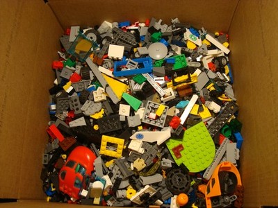 Bulk Box of Mixed Legos Pieces and Parts 10 Pounds