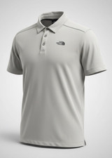 The North Face Men's Adventure Polo Smoked Pearl Light Gray FlashDry-XD Hiking M