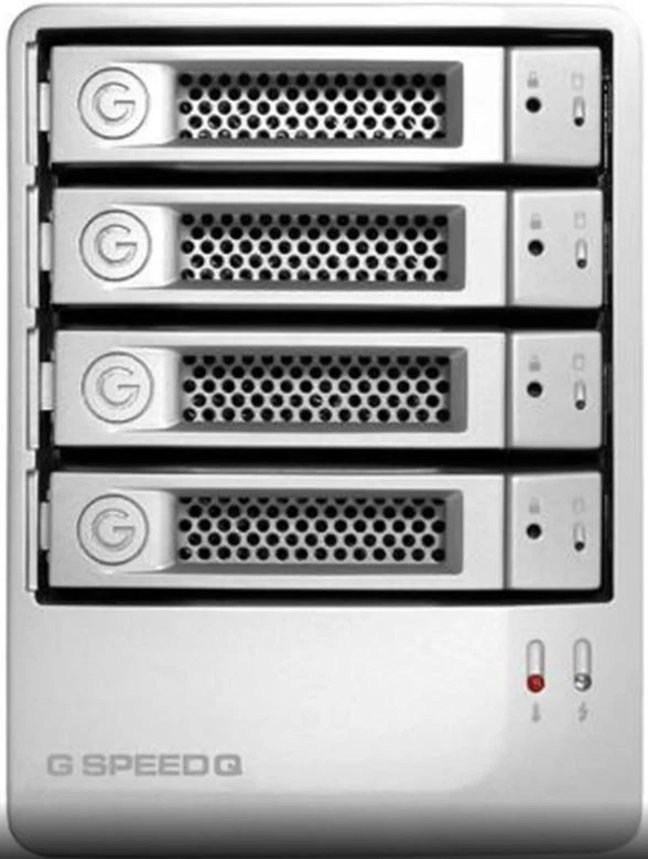 G-SPEED Q, 0G02319, 4-Bay, USB 2.0 / 2 x Firewire800 / eSATA, NO HARD DRIVES! - Image 2 of 4