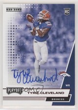 2020 Panini Playoff Rookies Red Zone Auto Tyrie Cleveland #265 Auto 05yk