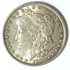 1887 $1 Morgan Silver One Dollar Philadelphia AU