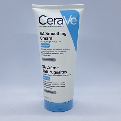 CeraVe SA Smoothing Cream 177ml/6oz For Dry Rough Bumpy Skin Sealed NOS 10% Urea